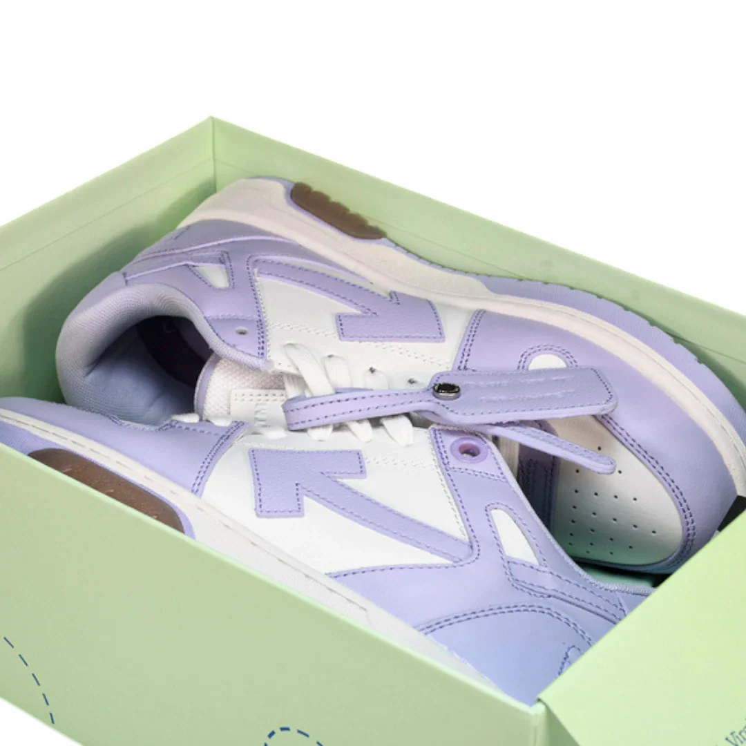 Off-White Out Of Office Low Top 'White Lilac'