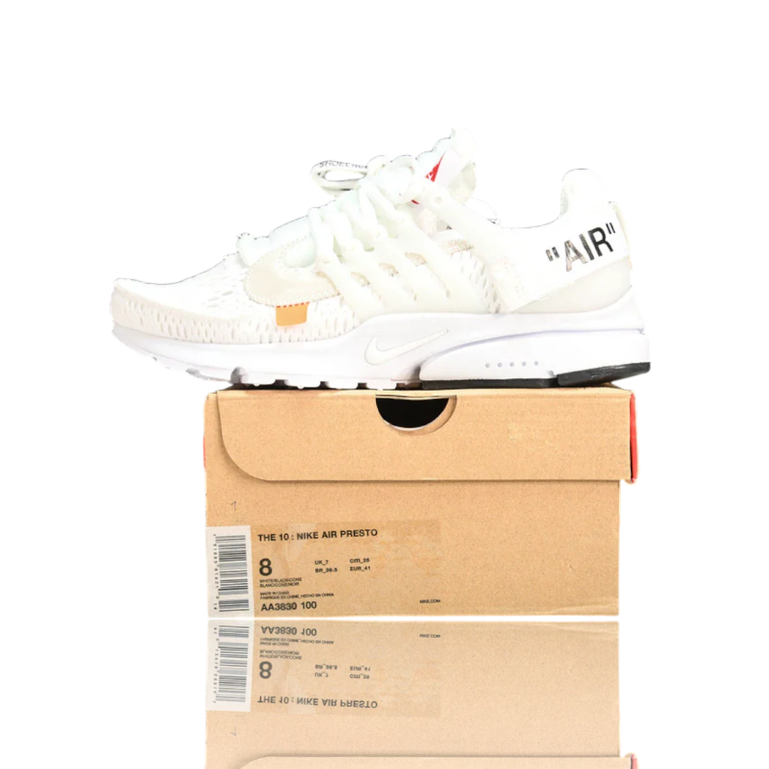 (CLEARANCE) Off-White x Air Presto 'White' (2018)