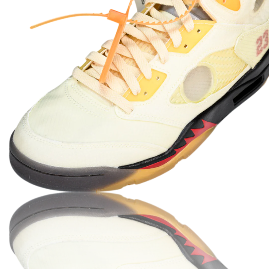 Off-White x AJ5 Retro 'Sail'