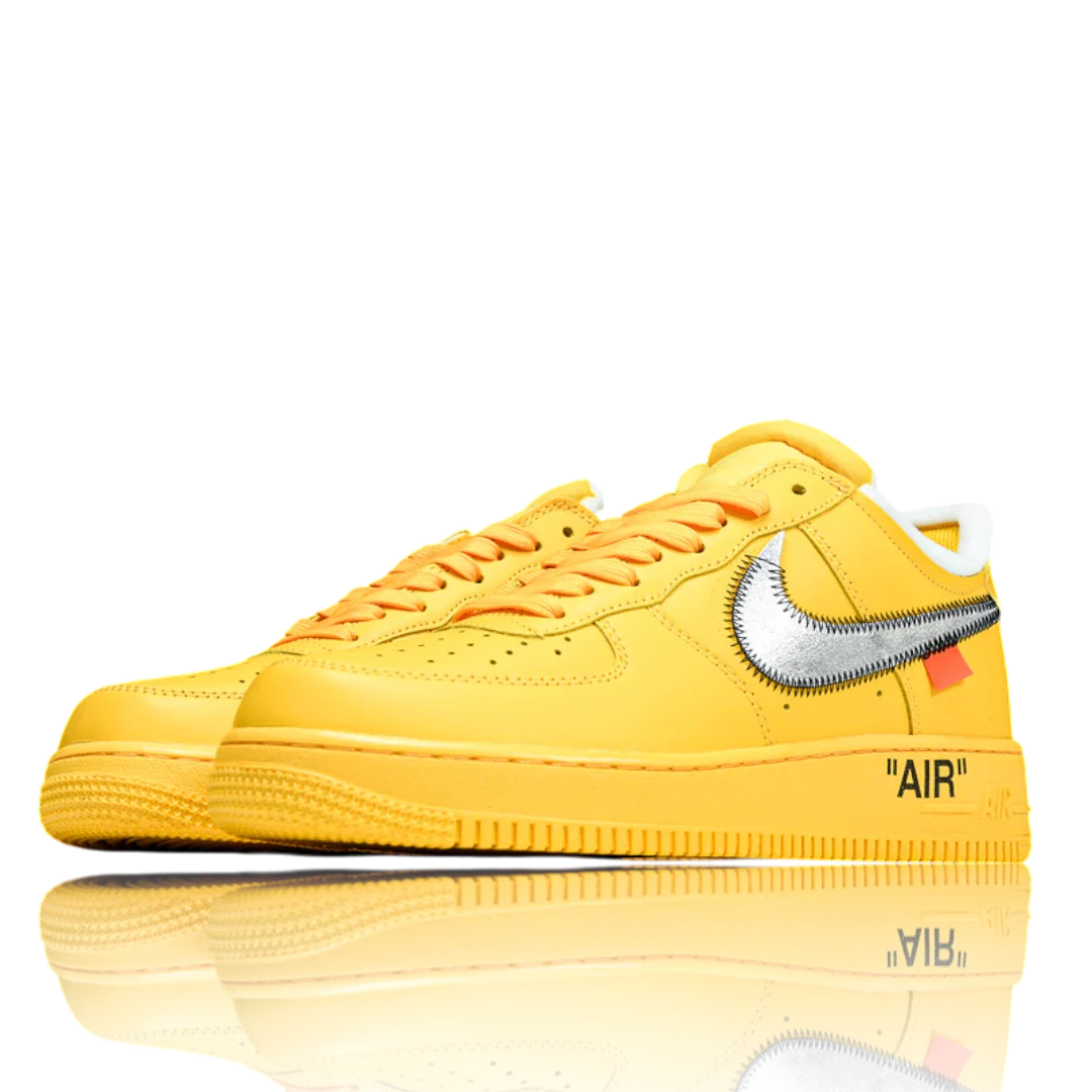 Off-White x AF1 'University Gold'