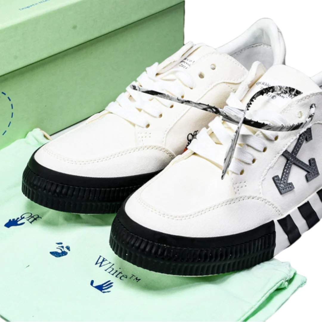 Off-White Vulc Low 'White Grey Arrow'