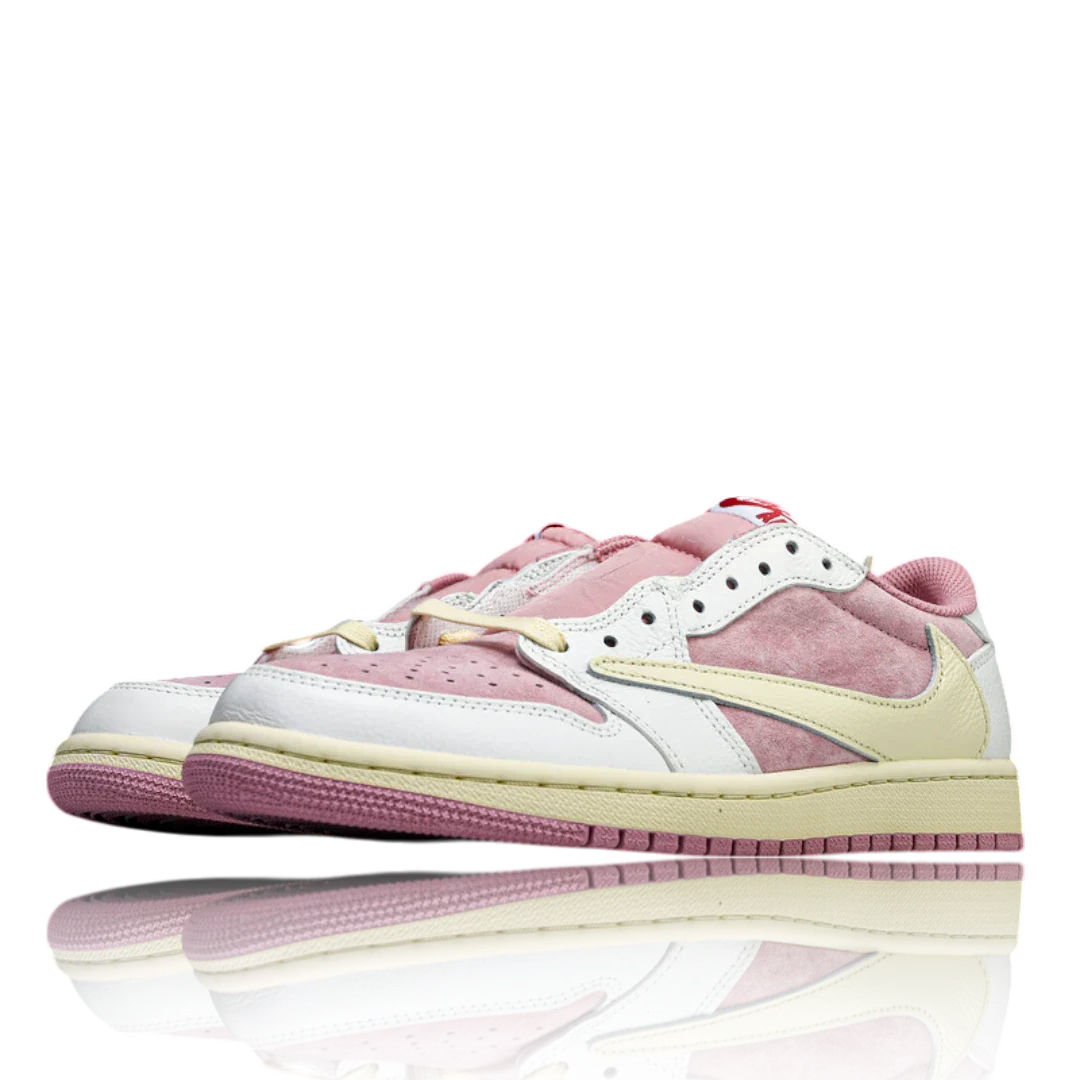 Travis Scott x AJ1 Low OG 'Shy Pink'