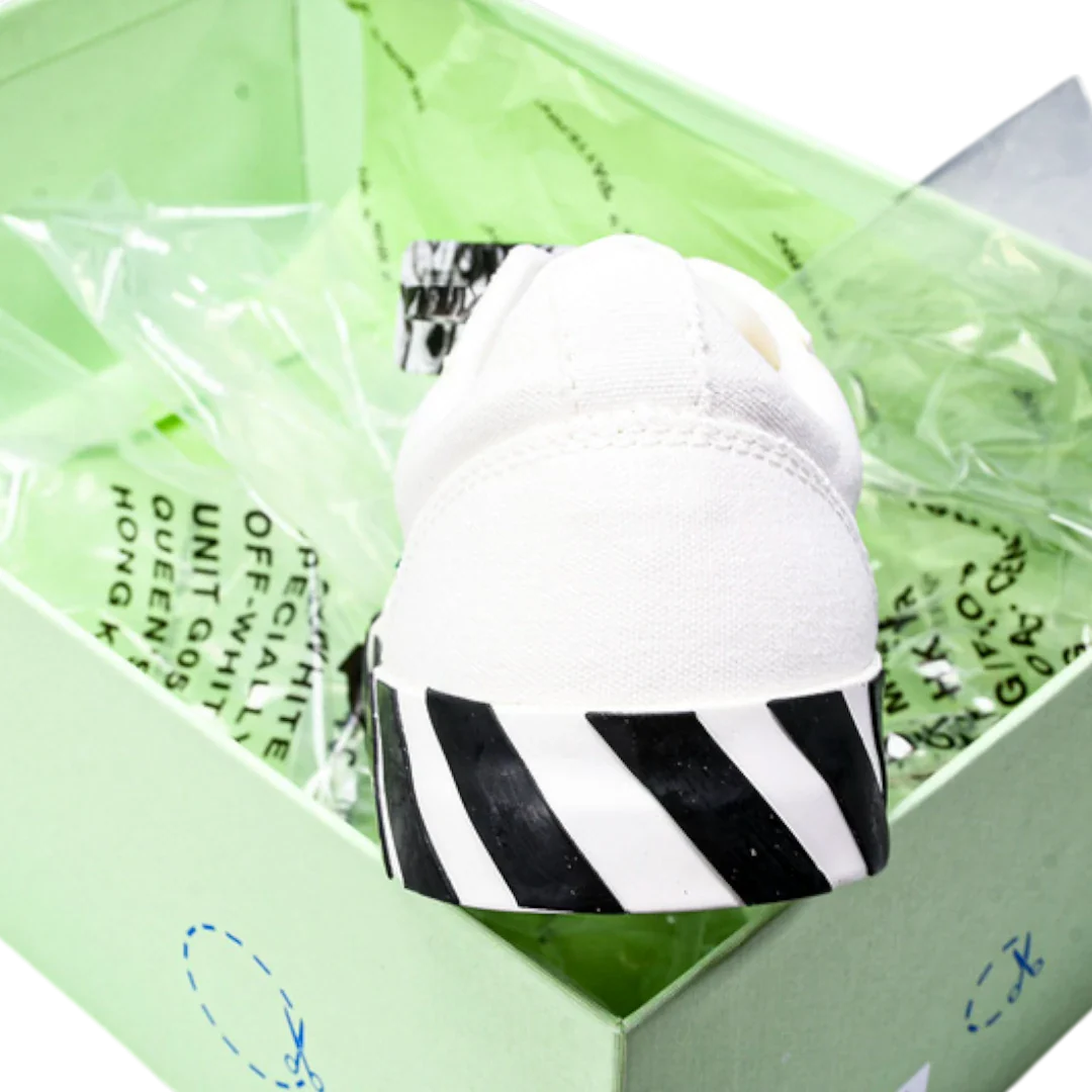 Off-White Vulc Low 'Canvas White Green'