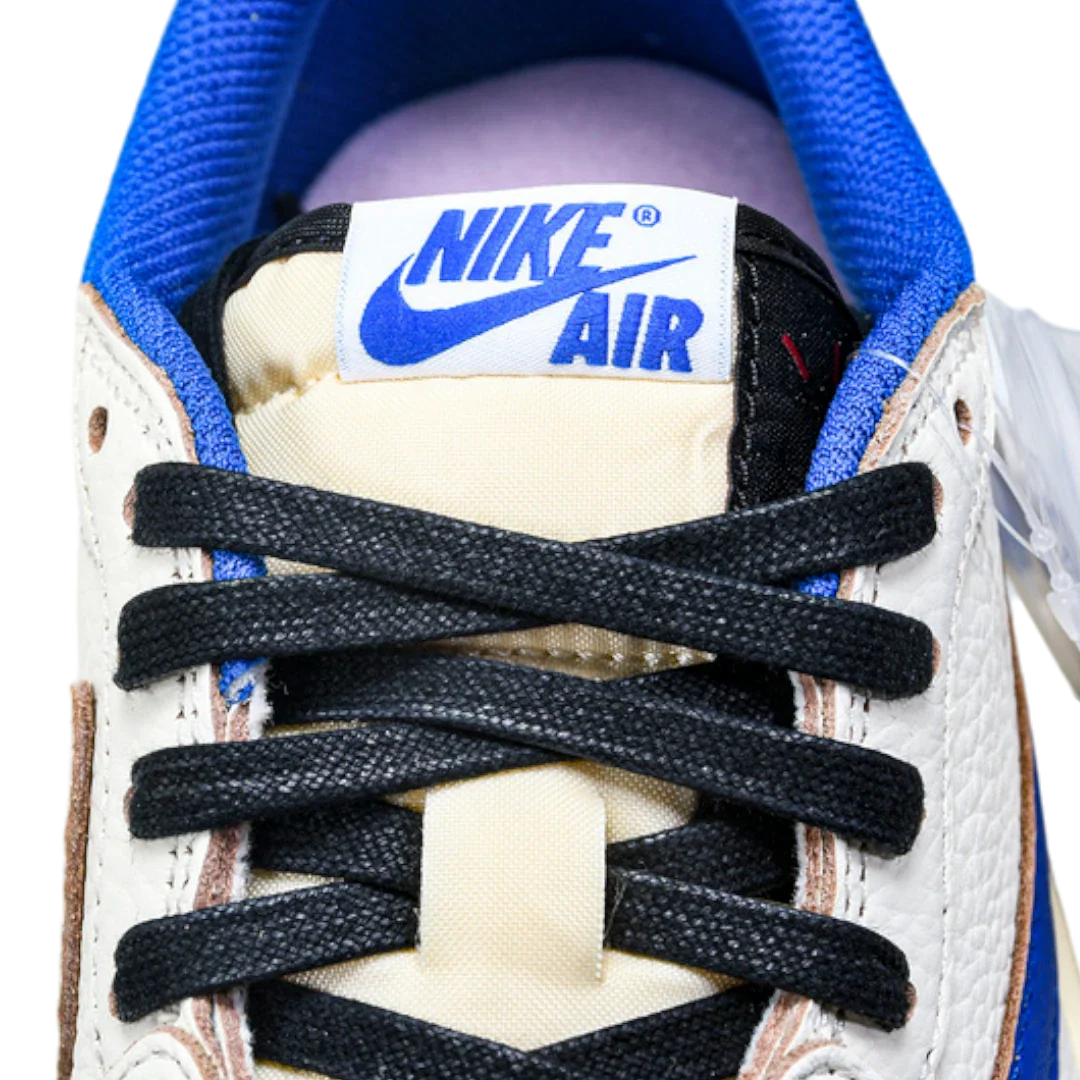 Travis Scott x Fragment AJ1 Low OG 'Sail Military Blue'
