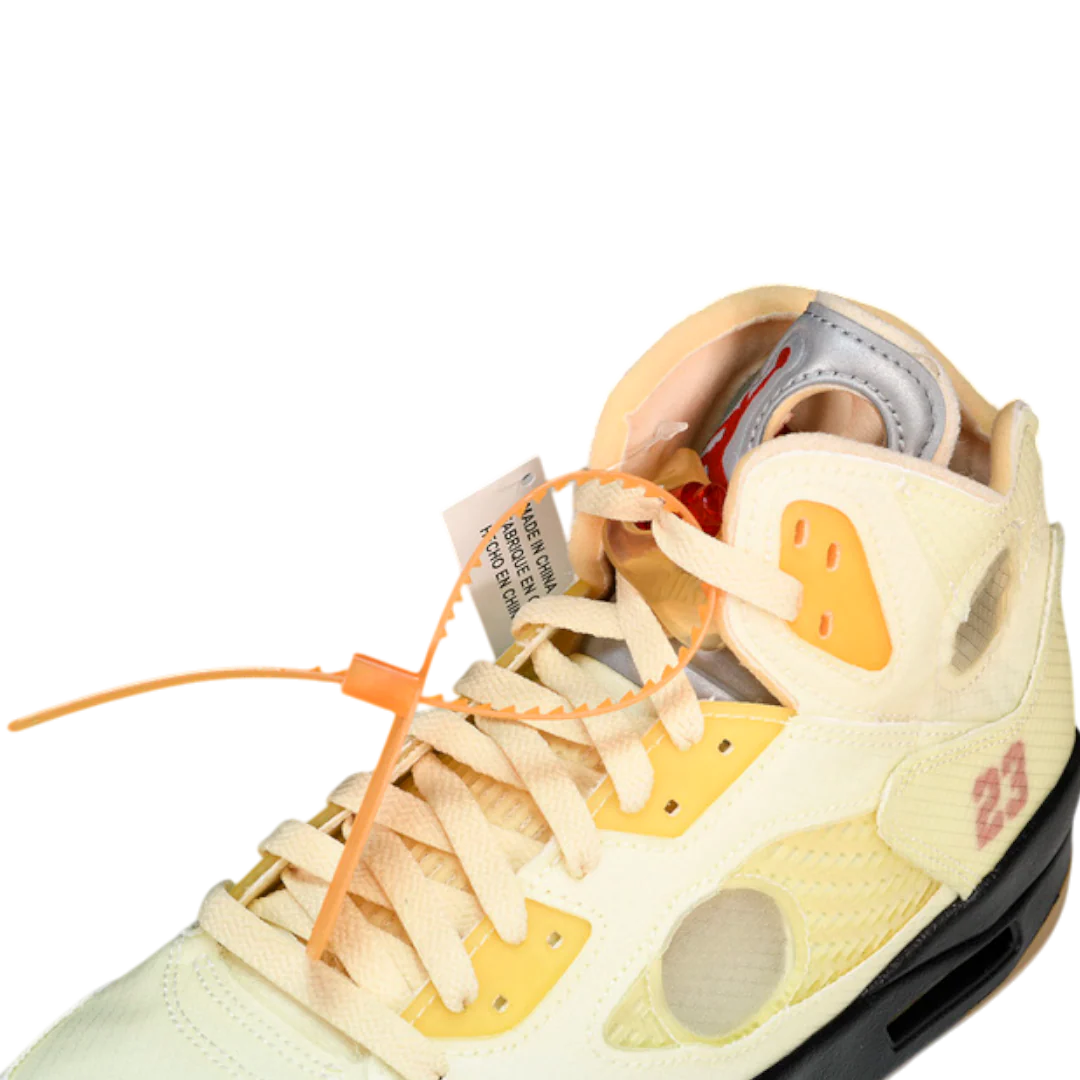 Off-White x AJ5 Retro 'Sail'