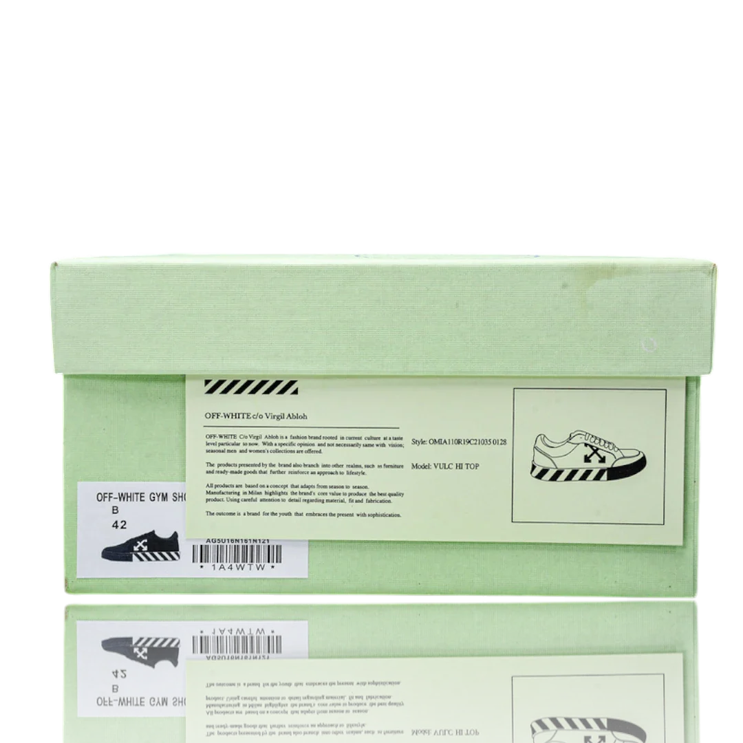 Off-White Vulc Low 'Black White Arrow'