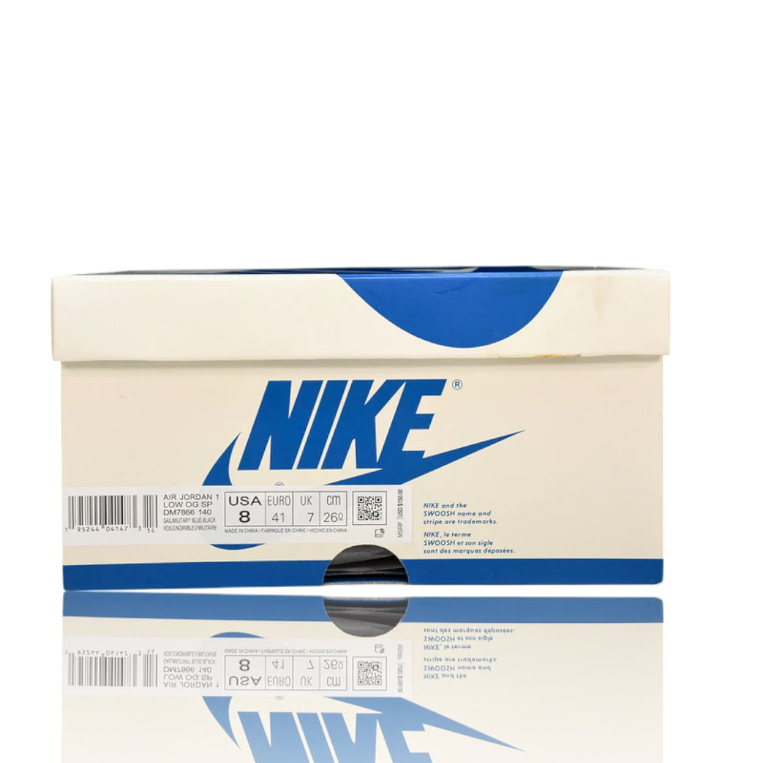 Travis Scott x AJ1 Low OG Fragment 'Military Blue'