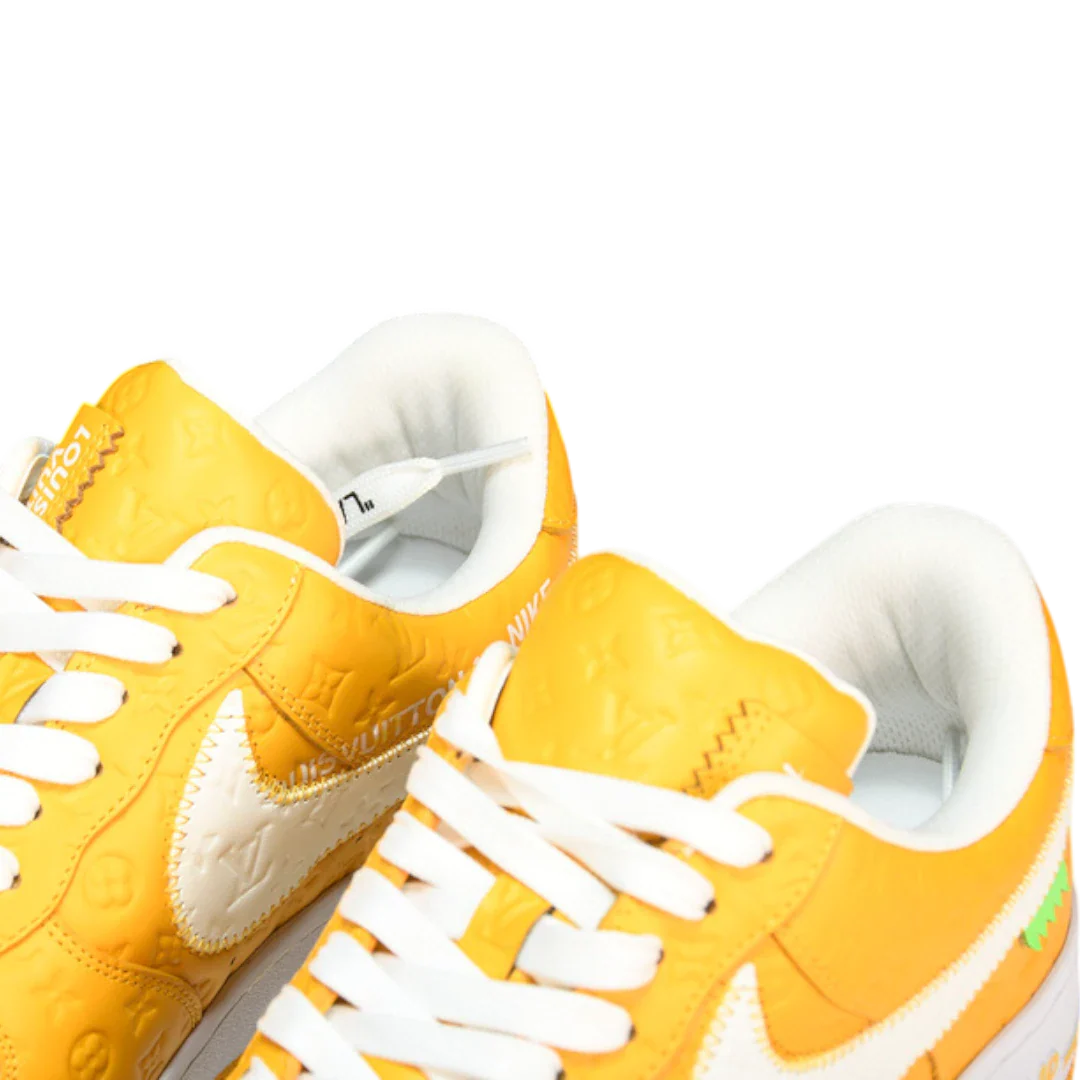 Louis Vuittоп x AF1 By Virgil Abloh 'White Yellow'