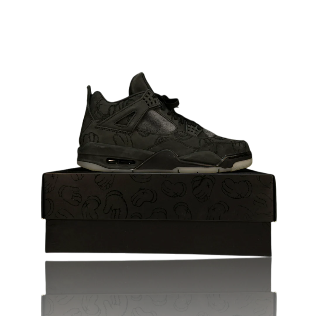 KAWS x AJ4 Retro 'Black'