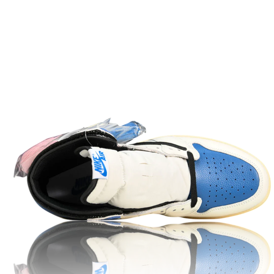 Travis Scott x AJ1 High x Fragment 'Military Blue'