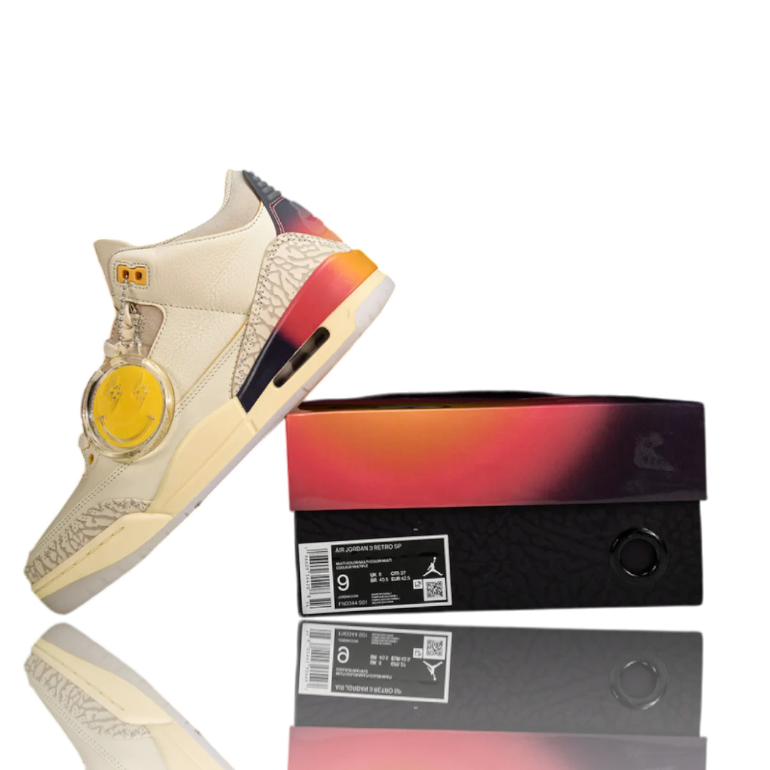 J Balvin x AJ3 Retro 'Medellín Sunset'
