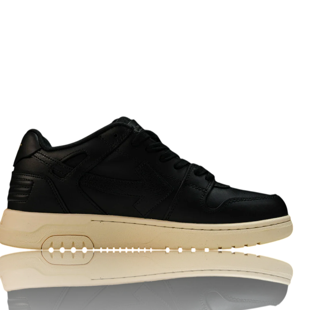 Off-White Out Of Office Low Top 'Black Gum'