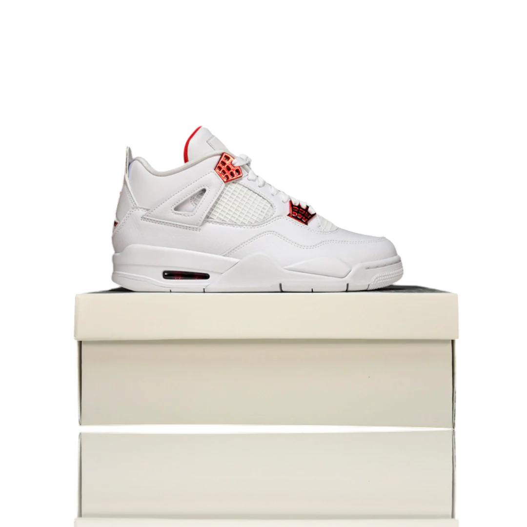 AJ4 Retro 'Metallic Red'