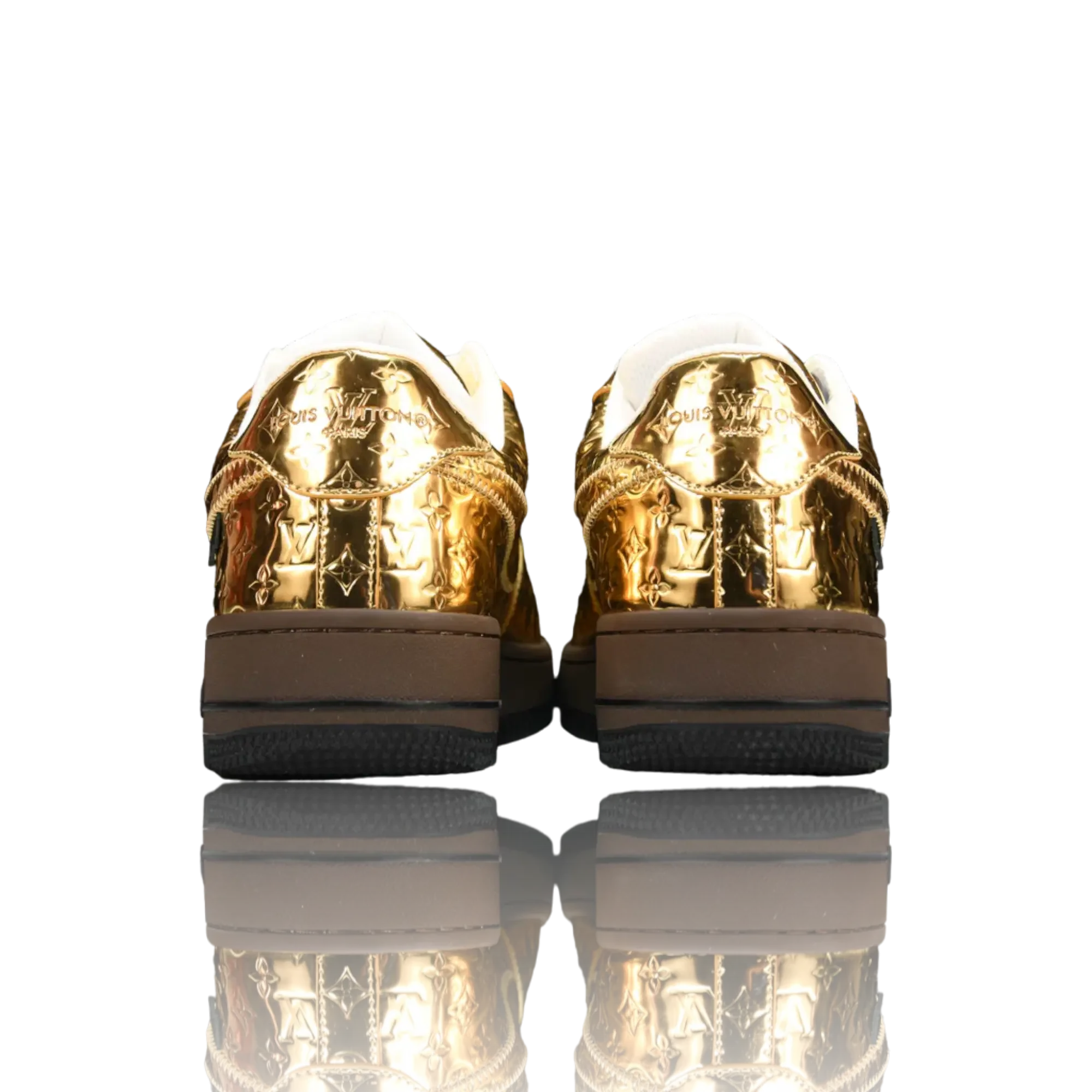 Louis Vuittоп x AF1 By Virgil Abloh 'Metallic Gold'