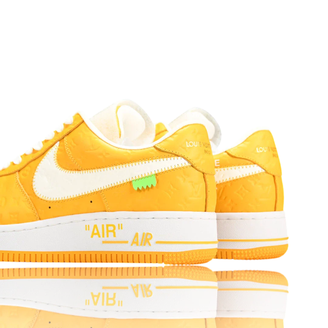 Louis Vuittоп x AF1 By Virgil Abloh 'White Yellow'