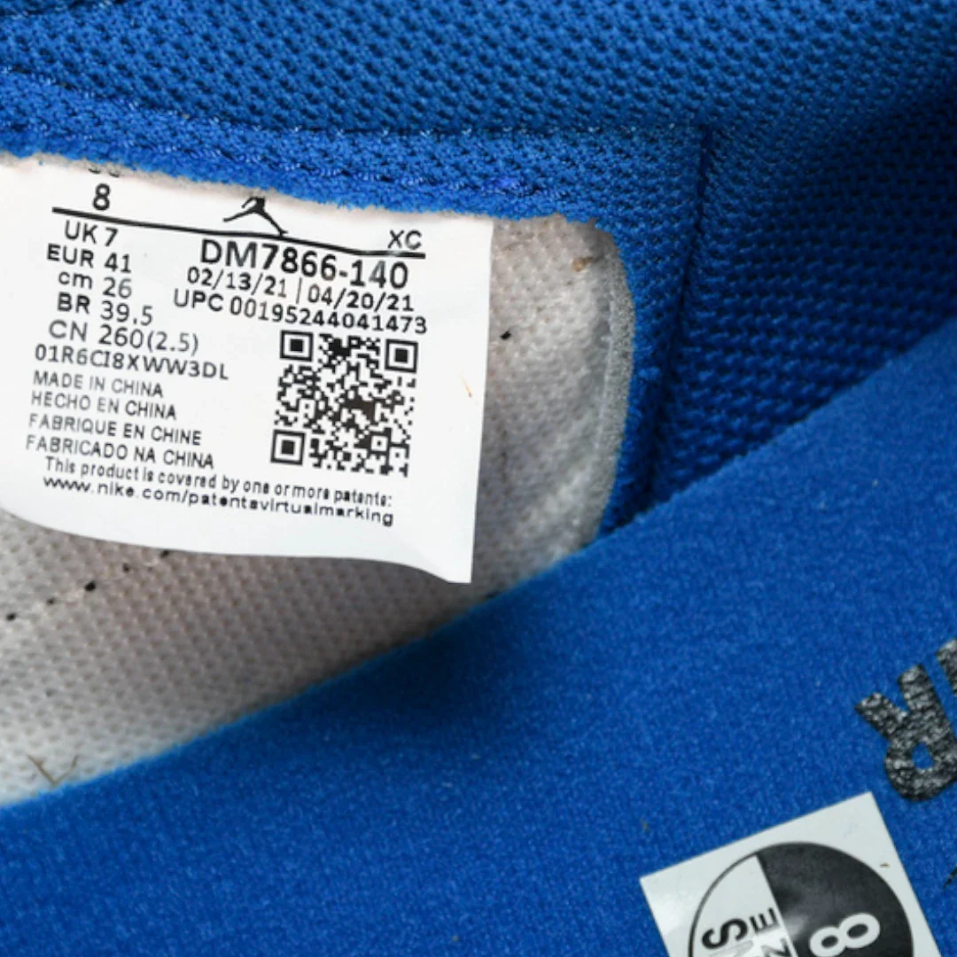 Travis Scott x AJ1 Low OG Fragment 'Military Blue'