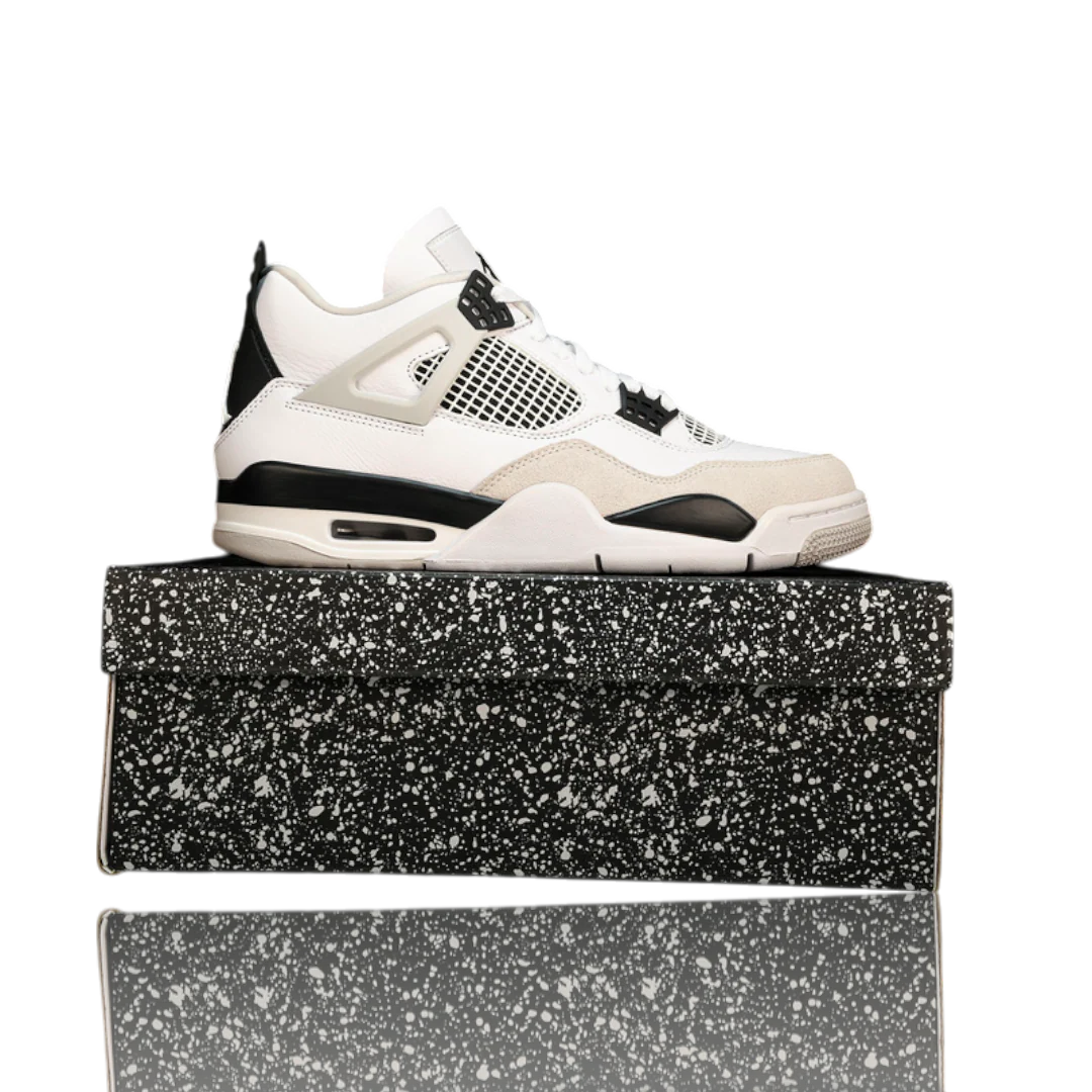 AJ4 Retro 'Military Black'