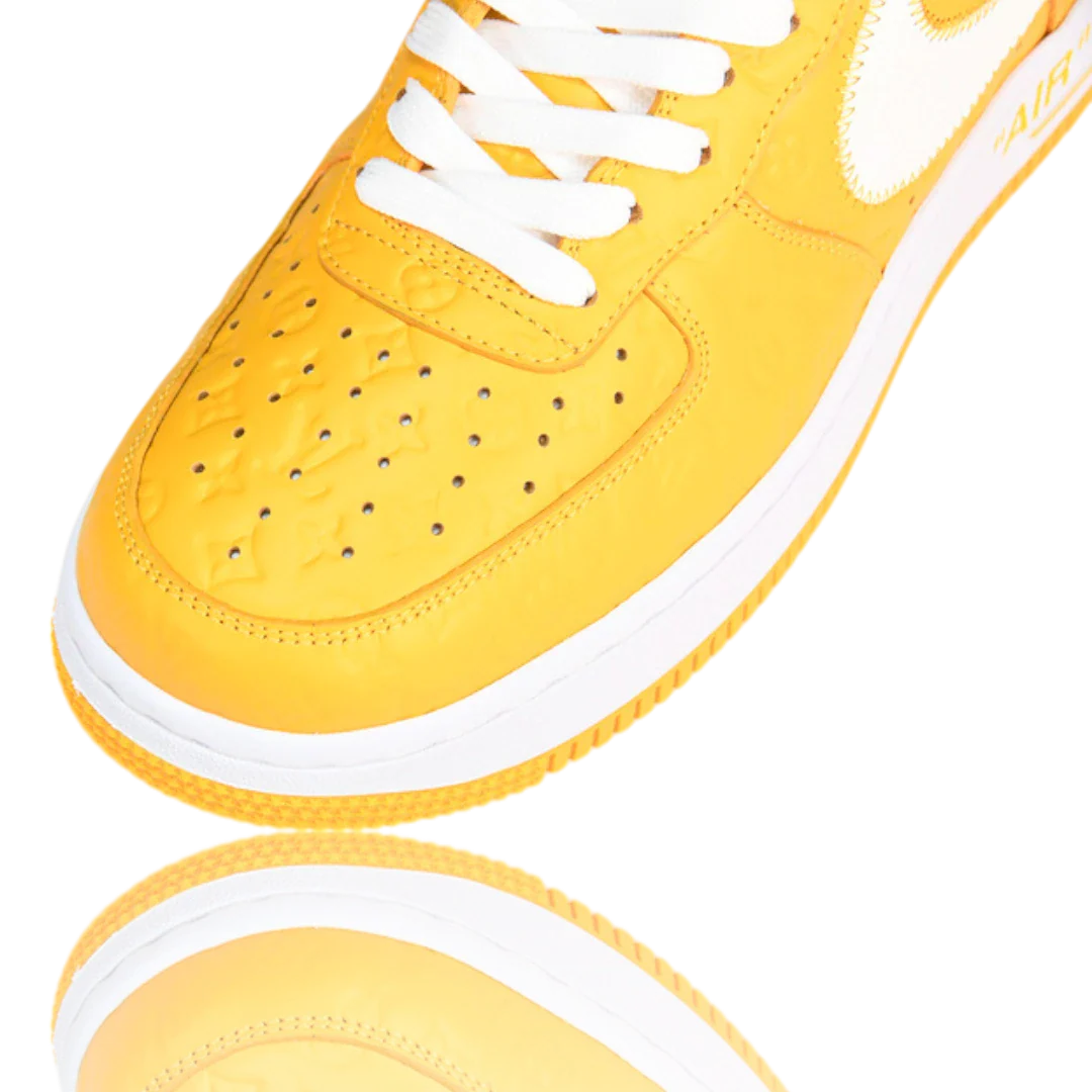 Louis Vuittоп x AF1 By Virgil Abloh 'White Yellow'