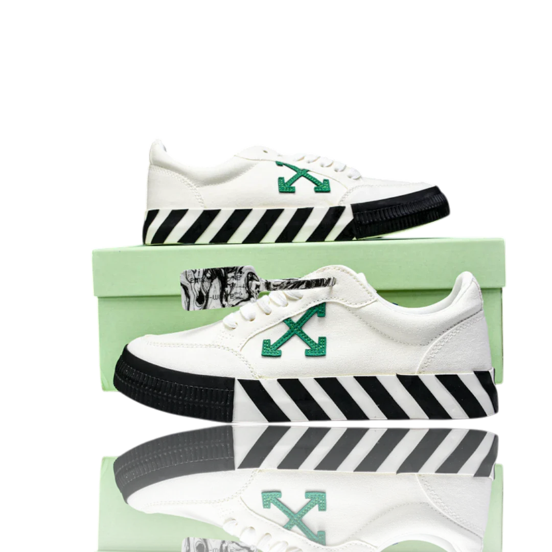 Off-White Vulc Low 'Canvas White Green'