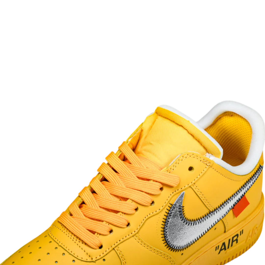 Off-White x AF1 'University Gold'