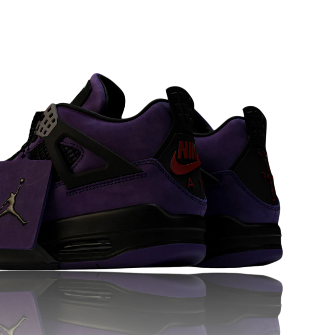 Travis Scott x AJ4 Retro Purple 'Friends and Family'