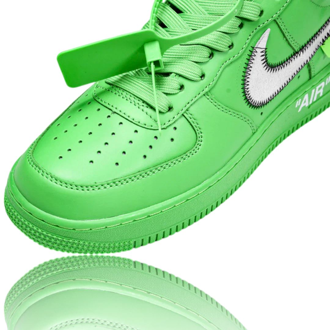 Off-White x AF1 'Light Green Spark'