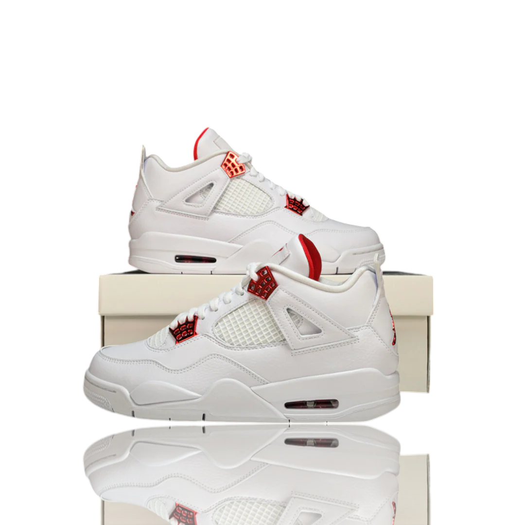 AJ4 Retro 'Metallic Red'