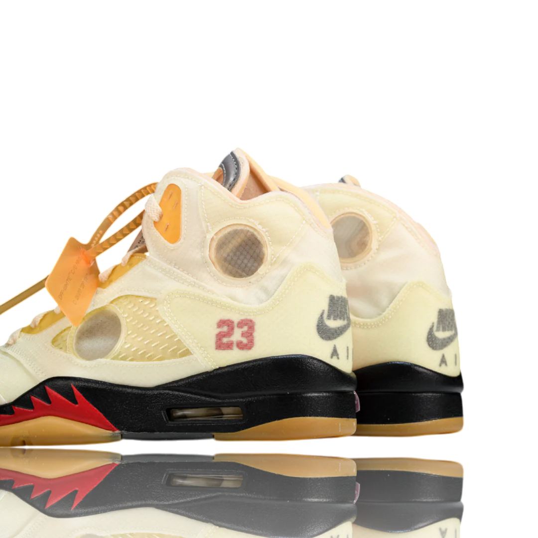 Off-White x AJ5 Retro 'Sail'