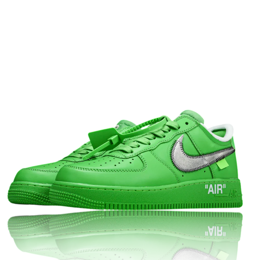 Off-White x AF1 'Light Green Spark'