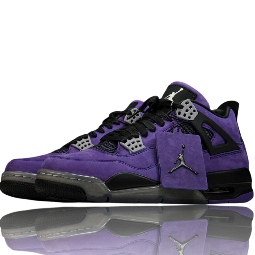 Travis Scott x AJ4 Retro Purple 'Friends and Family'
