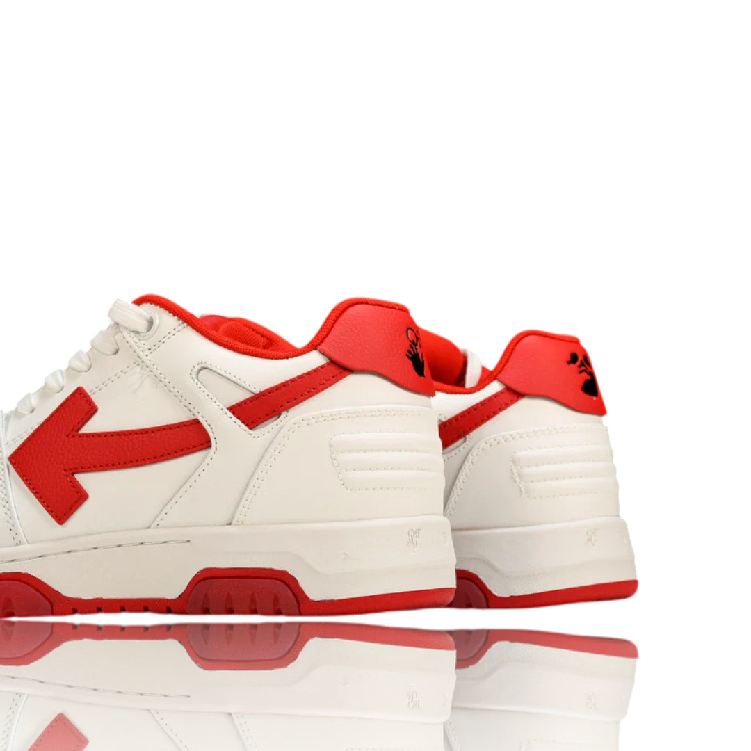 Off-White Out Of Office Low Top 'Red White'