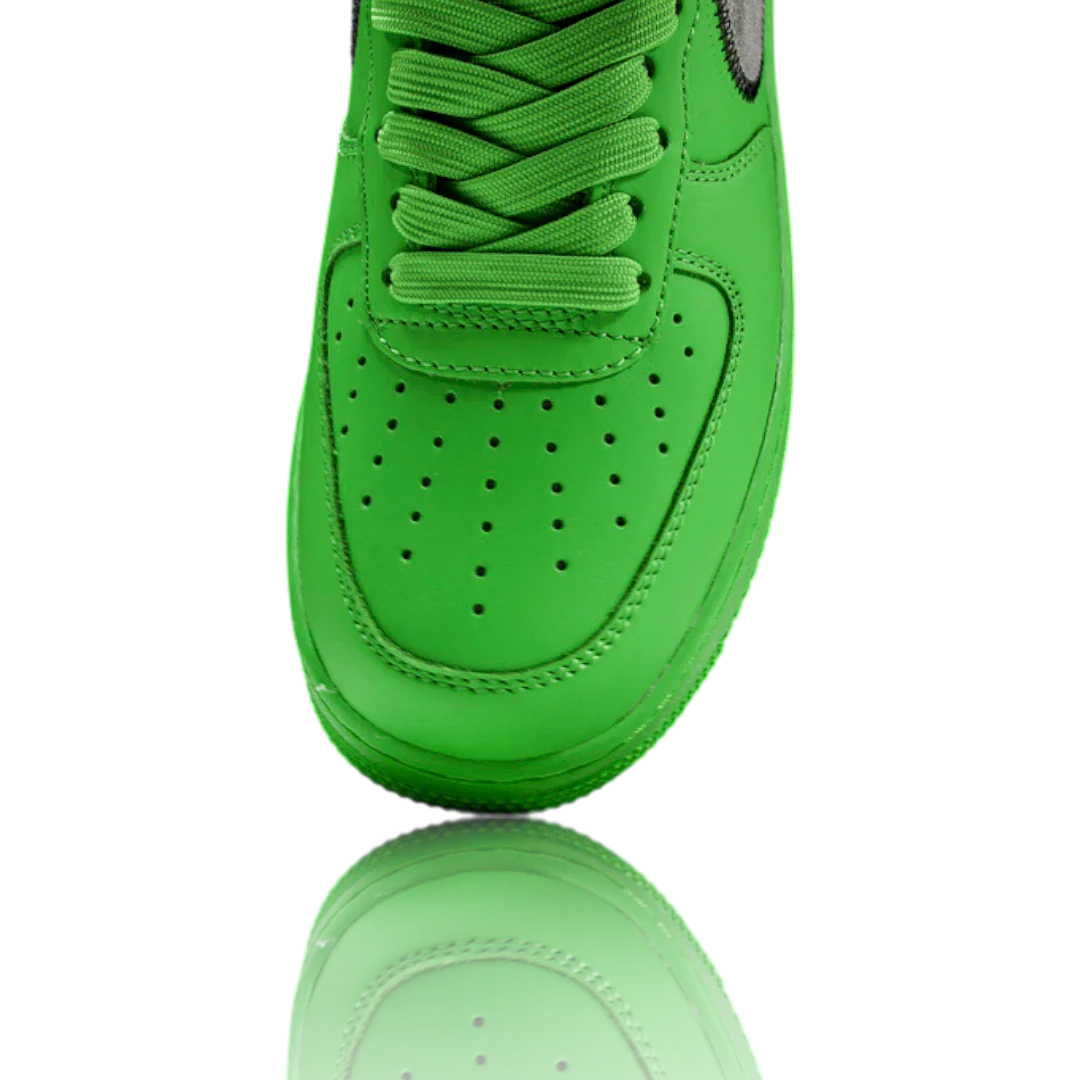 Off-White x AF1 'Light Green Spark'