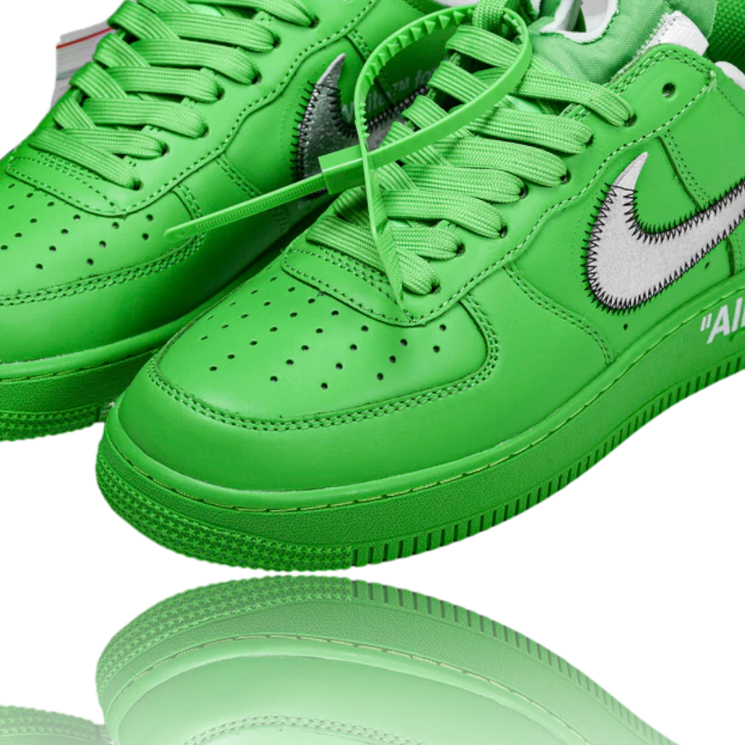 Off-White x AF1 'Light Green Spark'