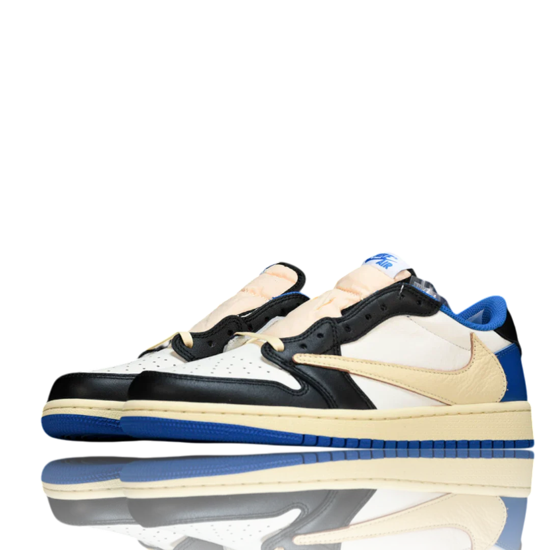 Travis Scott x AJ1 Low OG Fragment 'Military Blue'