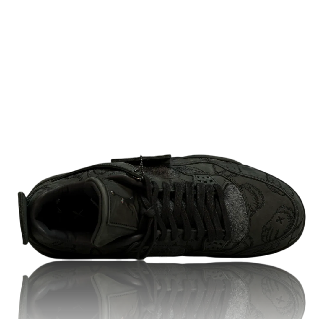 KAWS x AJ4 Retro 'Black'