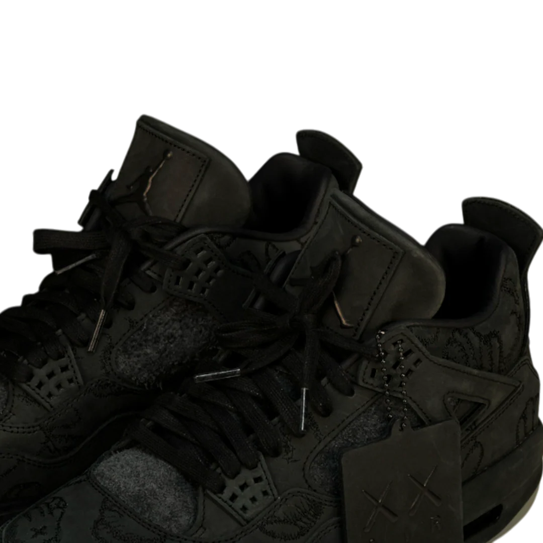 KAWS x AJ4 Retro 'Black'