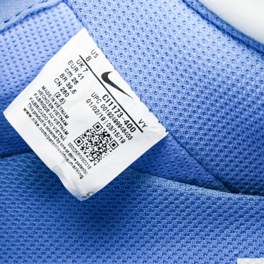 Off-White x AF1 MCA 'University Blue'