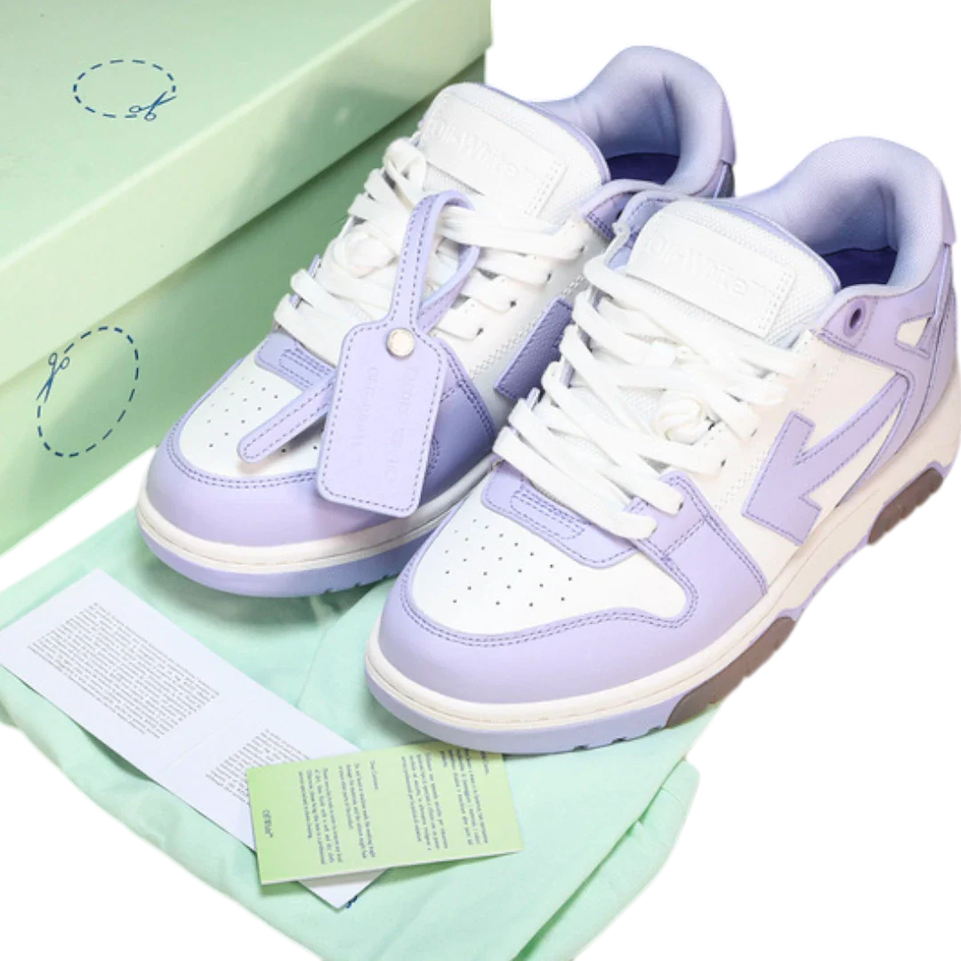 Off-White Out Of Office Low Top 'White Lilac'