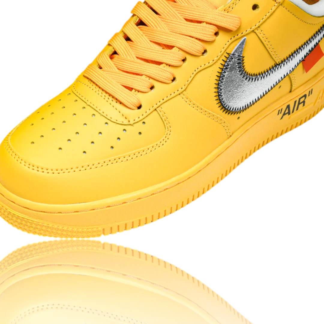 Off-White x AF1 'University Gold'