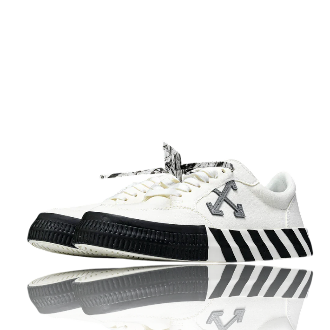Off-White Vulc Low 'White Grey Arrow'