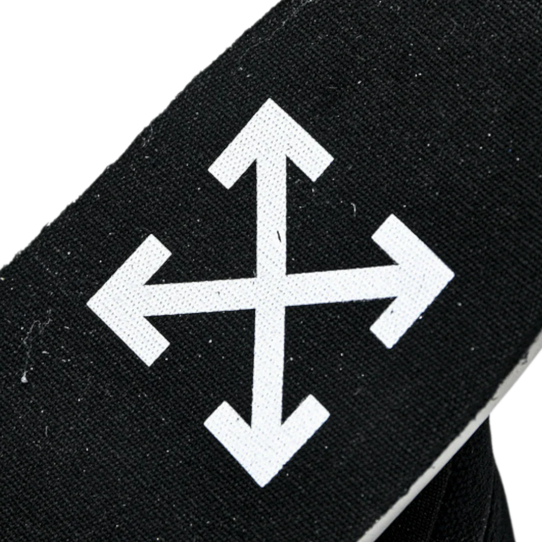 Off-White Vulc Low 'Black' ('C 2018) Old Stripes
