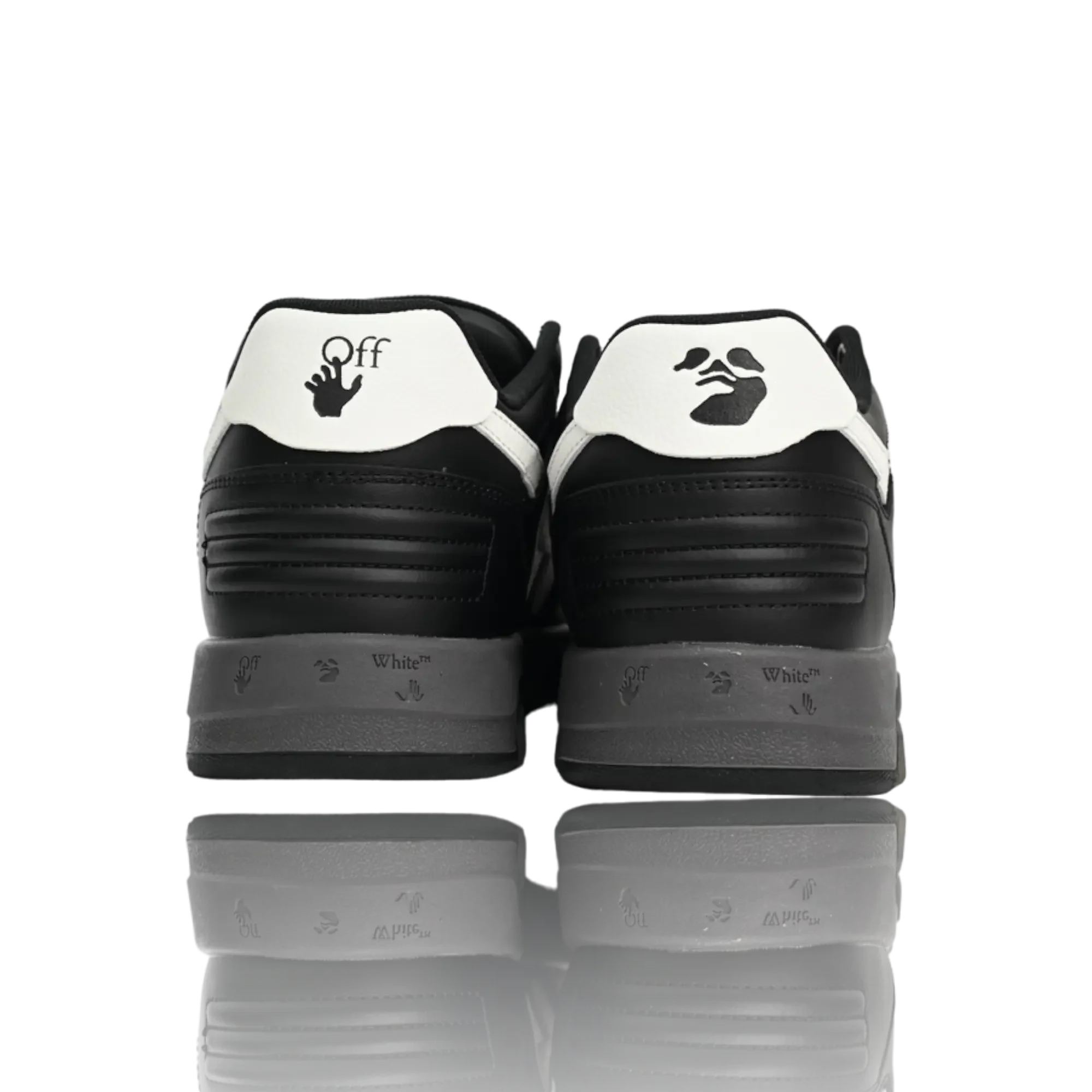 Off-White Out Of Office Low Top 'Black White'
