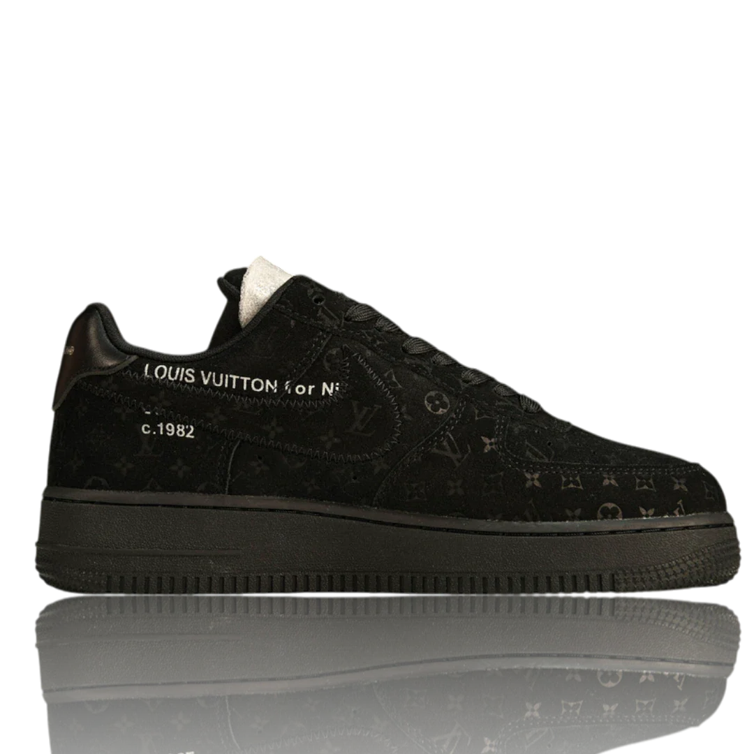 Louis Vuittоп x AF1 By Virgil Abloh 'Black'