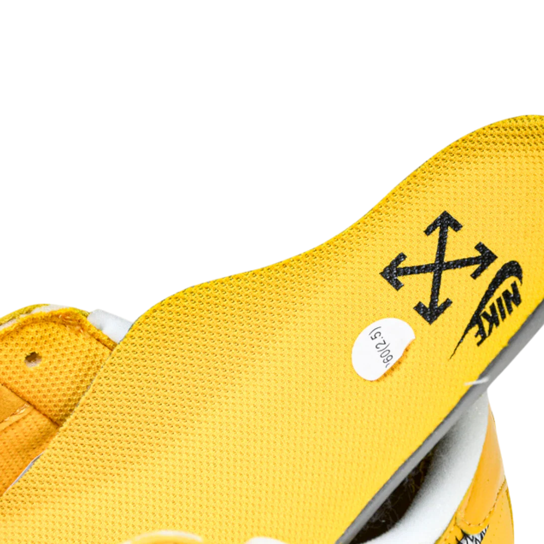 Off-White x AF1 'University Gold'