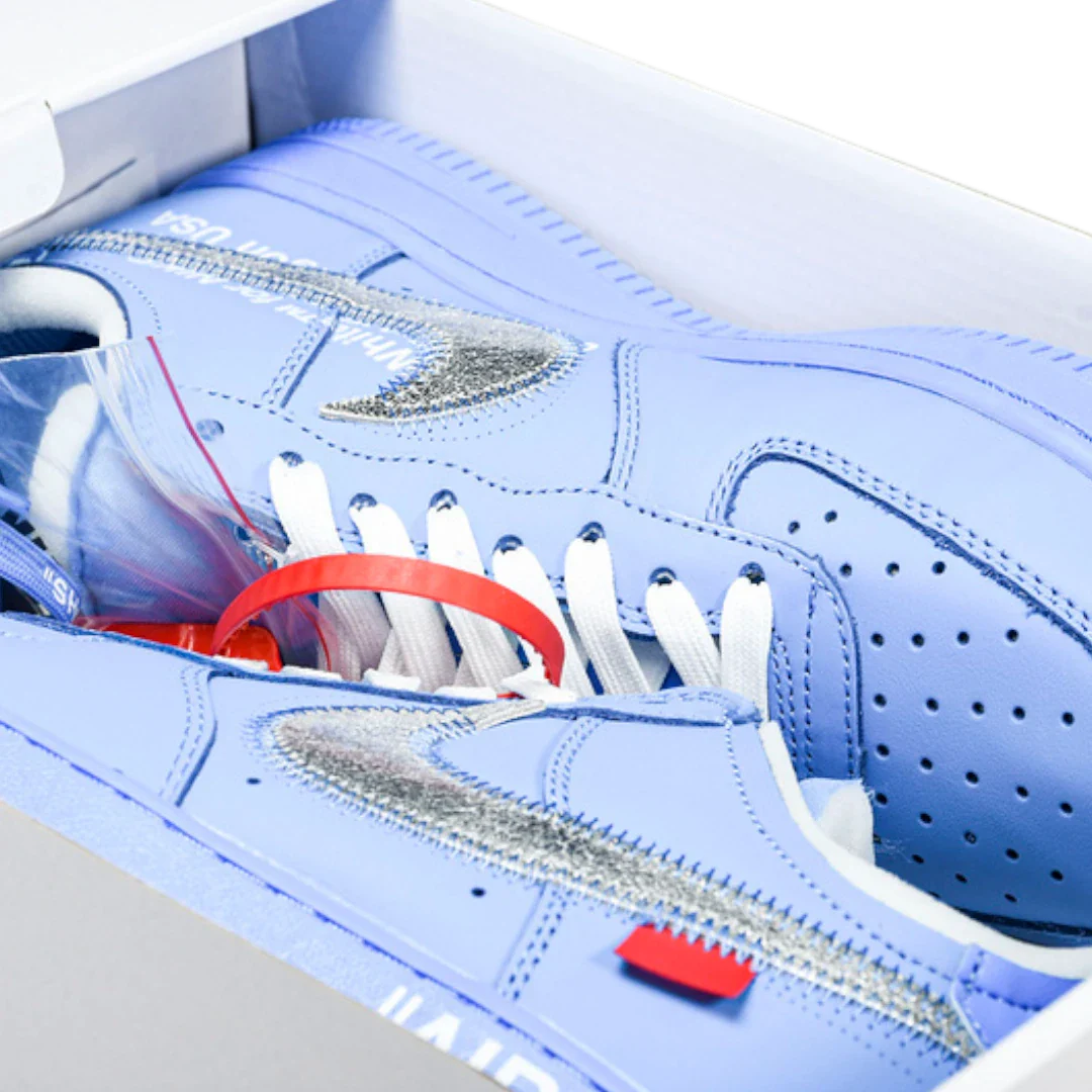 Off-White x AF1 MCA 'University Blue'
