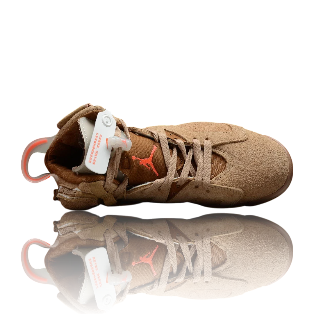 Travis Scott x AJ6 Retro 'British Khaki'