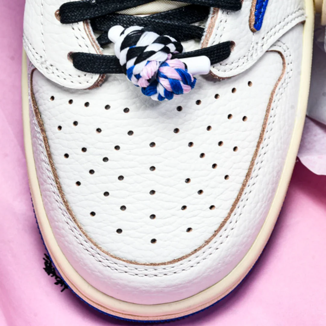 Travis Scott x Fragment AJ1 Low OG 'Sail Military Blue'