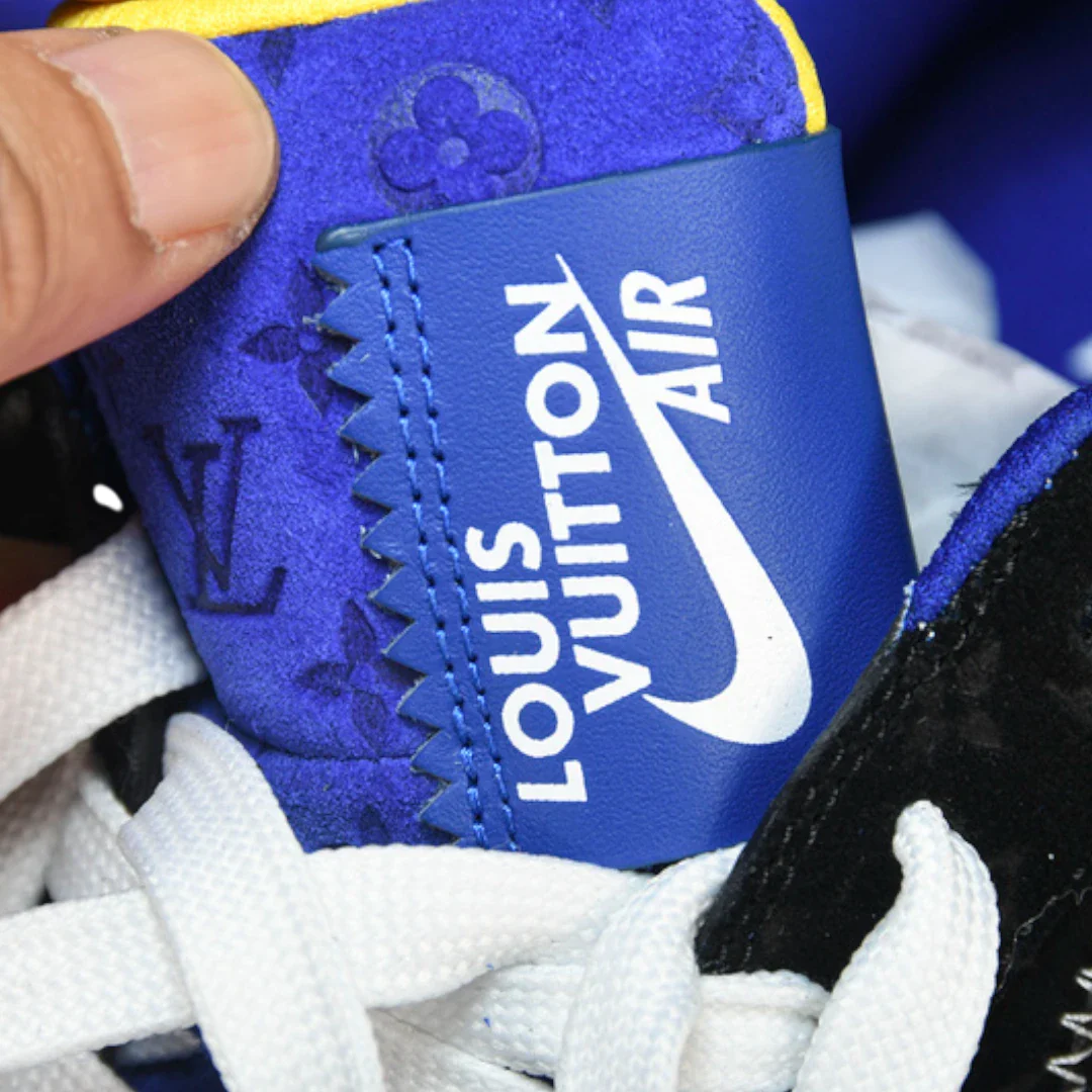 Louis Vuittоп x AF1 By Virgil Abloh 'Black Metallic Silver'