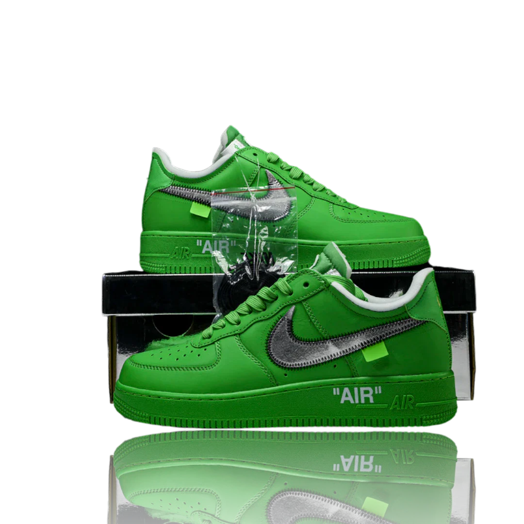 Off-White x AF1 'Light Green Spark'