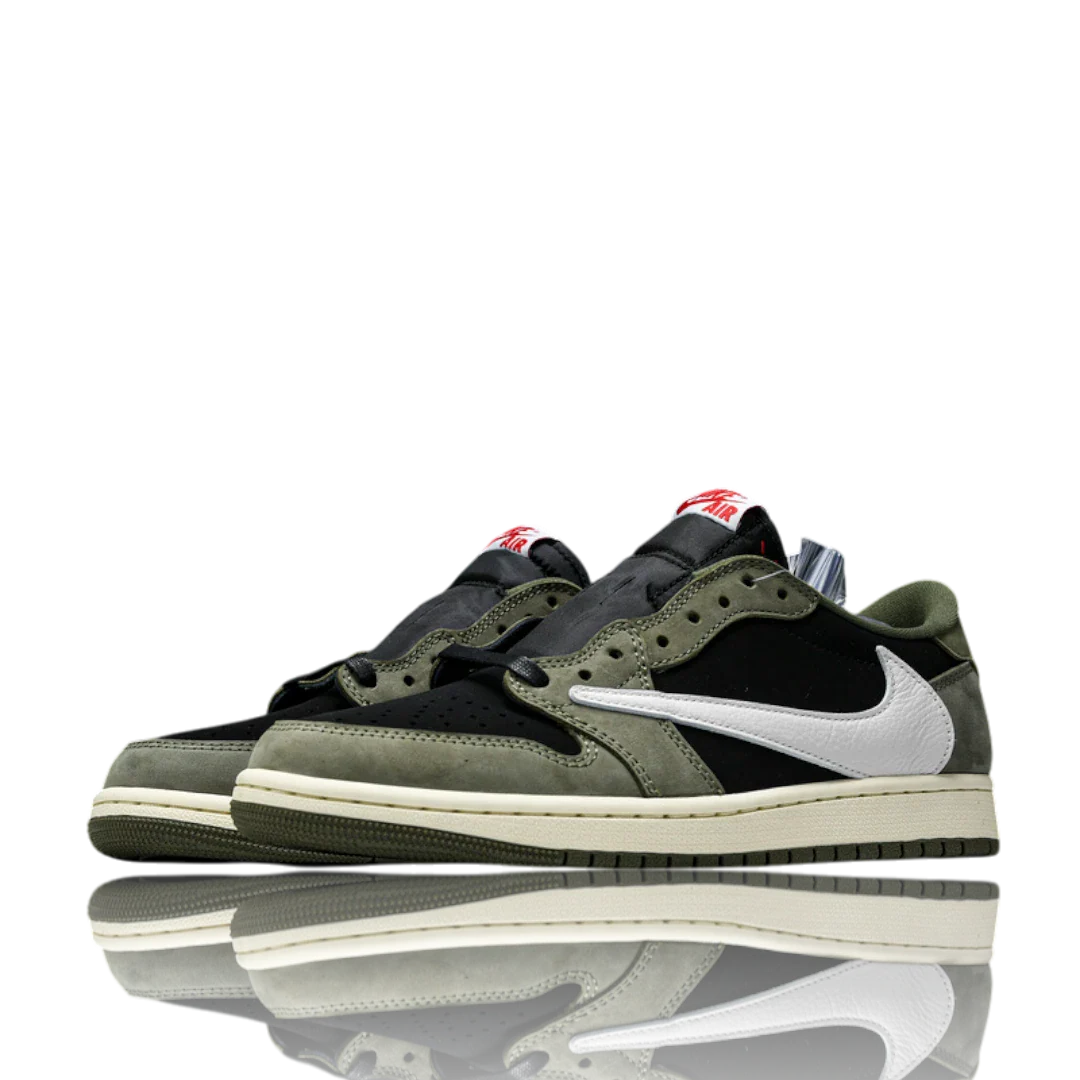 Travis Scott x AJ1 Low OG 'Black Olive'